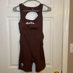 Musclehoodies MARRONE- JUMPSUIT (HIGH SUPPORT)